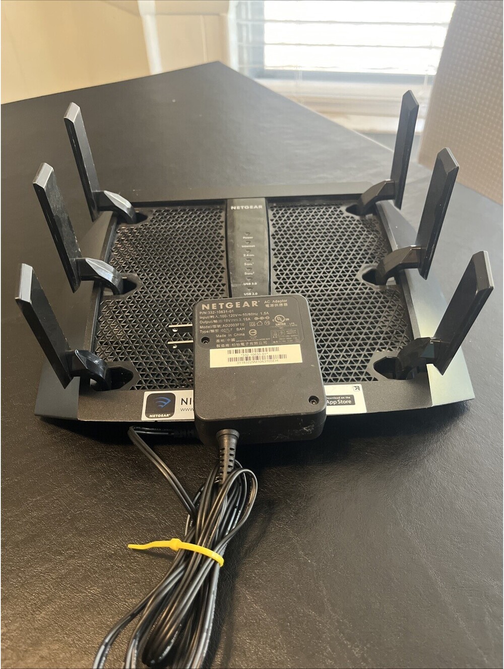 NETGEAR Nighthawk X6 Ac3200 Tri-Band WiFi Router Model R8000 - Power Tested - Picture 2 of 5